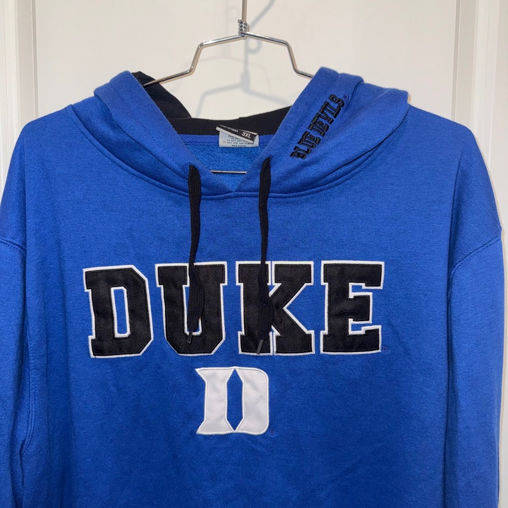 Stadium Athletics Duke Blue Devils Hoodie Royal Blue Mens 3XL NCAA Sweatshirt